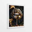 Dinero de Oro Goteando - Puffy Design | Cuadro decorativo de Canvas Lab