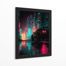 Leyenda Cyberpunk: Nissan GT-R - Sae Art | Cuadro decorativo de Canvas Lab