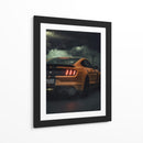 Bestia de Tormenta: Ford Mustang Shelby GT350 - Sae Art | Cuadro decorativo de Canvas Lab