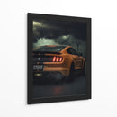 Bestia de Tormenta: Ford Mustang Shelby GT350 - Sae Art | Cuadro decorativo de Canvas Lab
