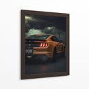 Bestia de Tormenta: Ford Mustang Shelby GT350 - Sae Art | Cuadro decorativo de Canvas Lab
