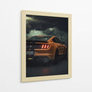 Bestia de Tormenta: Ford Mustang Shelby GT350 - Sae Art | Cuadro decorativo de Canvas Lab