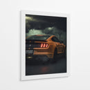 Bestia de Tormenta: Ford Mustang Shelby GT350 - Sae Art | Cuadro decorativo de Canvas Lab