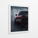 Sombra Carmesí — Dodge Challenger SRT - Sae Art | Cuadro decorativo de Canvas Lab