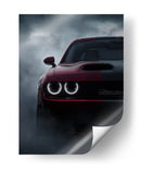 Sombra Carmesí — Dodge Challenger SRT - Sae Art | Cuadro decorativo de Canvas Lab