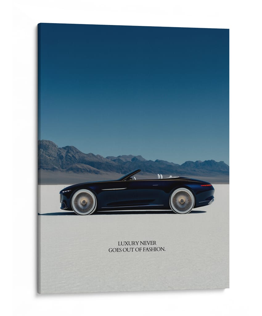 Lujo Infinito — Vision Mercedes-Maybach 6 Cabriolet - Sae Art | Cuadro decorativo de Canvas Lab