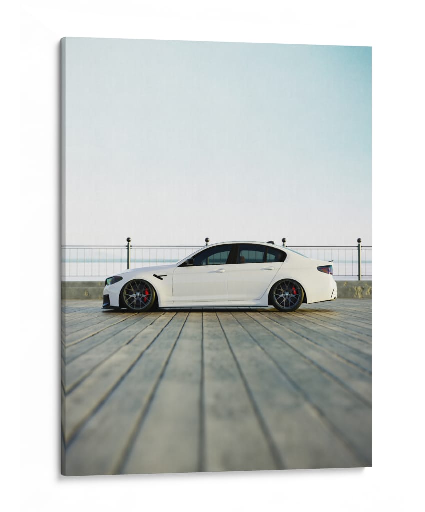Elegancia Urbana — BMW M5 - Sae Art | Cuadro decorativo de Canvas Lab