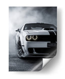 Fantasma de Plata — Dodge Challenger SRT Hellcat - Sae Art | Cuadro decorativo de Canvas Lab