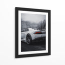 Depredador Invernal — Lamborghini Huracán - Sae Art | Cuadro decorativo de Canvas Lab