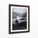 Depredador Invernal — Lamborghini Huracán - Sae Art | Cuadro decorativo de Canvas Lab