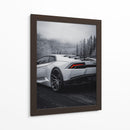 Depredador Invernal — Lamborghini Huracán - Sae Art | Cuadro decorativo de Canvas Lab