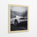 Depredador Invernal — Lamborghini Huracán - Sae Art | Cuadro decorativo de Canvas Lab