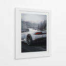 Depredador Invernal — Lamborghini Huracán - Sae Art | Cuadro decorativo de Canvas Lab