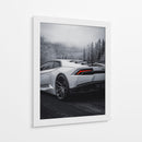 Depredador Invernal — Lamborghini Huracán - Sae Art | Cuadro decorativo de Canvas Lab