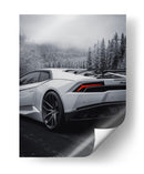 Depredador Invernal — Lamborghini Huracán - Sae Art | Cuadro decorativo de Canvas Lab