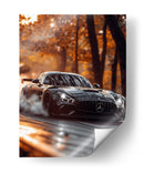 Furia Otoñal — Mercedes-AMG GT R - Sae Art | Cuadro decorativo de Canvas Lab