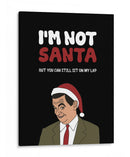 Santa Cómico - Sae Art | Cuadro decorativo de Canvas Lab