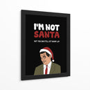 Santa Cómico - Sae Art | Cuadro decorativo de Canvas Lab
