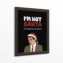 Santa Cómico - Sae Art | Cuadro decorativo de Canvas Lab