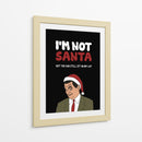 Santa Cómico - Sae Art | Cuadro decorativo de Canvas Lab