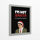 Santa Cómico - Sae Art | Cuadro decorativo de Canvas Lab