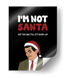 Santa Cómico - Sae Art | Cuadro decorativo de Canvas Lab