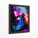 Sombra Neon - Sae Art | Cuadro decorativo de Canvas Lab