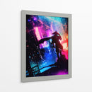 Sombra Neon - Sae Art | Cuadro decorativo de Canvas Lab