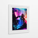 Sombra Neon - Sae Art | Cuadro decorativo de Canvas Lab