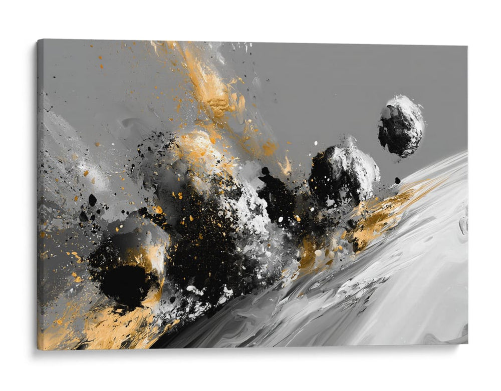 Choque planetario - DIEGO D L | Cuadro decorativo de Canvas Lab