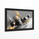Choque planetario - DIEGO D L | Cuadro decorativo de Canvas Lab