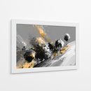 Choque planetario - DIEGO D L | Cuadro decorativo de Canvas Lab