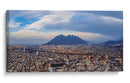 Monterrey bajo el Cerro de la Silla - Abner Fabian | Cuadro decorativo de Canvas Lab