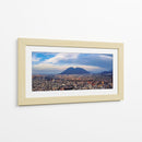 Monterrey bajo el Cerro de la Silla - Abner Fabian | Cuadro decorativo de Canvas Lab