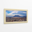 Monterrey bajo el Cerro de la Silla - Abner Fabian | Cuadro decorativo de Canvas Lab