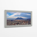 Monterrey bajo el Cerro de la Silla - Abner Fabian | Cuadro decorativo de Canvas Lab