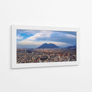 Monterrey bajo el Cerro de la Silla - Abner Fabian | Cuadro decorativo de Canvas Lab