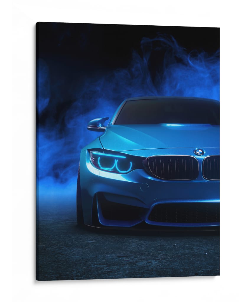 Fuego Azul - Sae Art | Cuadro decorativo de Canvas Lab