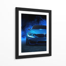 Fuego Azul - Sae Art | Cuadro decorativo de Canvas Lab