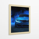Fuego Azul - Sae Art | Cuadro decorativo de Canvas Lab