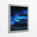 Fuego Azul - Sae Art | Cuadro decorativo de Canvas Lab