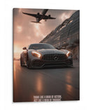 Vuelo de Precisión: Mercedes-AMG GT S - Sae Art | Cuadro decorativo de Canvas Lab