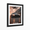 Vuelo de Precisión: Mercedes-AMG GT S - Sae Art | Cuadro decorativo de Canvas Lab