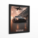 Vuelo de Precisión: Mercedes-AMG GT S - Sae Art | Cuadro decorativo de Canvas Lab