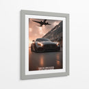 Vuelo de Precisión: Mercedes-AMG GT S - Sae Art | Cuadro decorativo de Canvas Lab