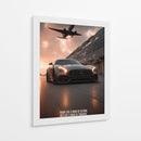 Vuelo de Precisión: Mercedes-AMG GT S - Sae Art | Cuadro decorativo de Canvas Lab