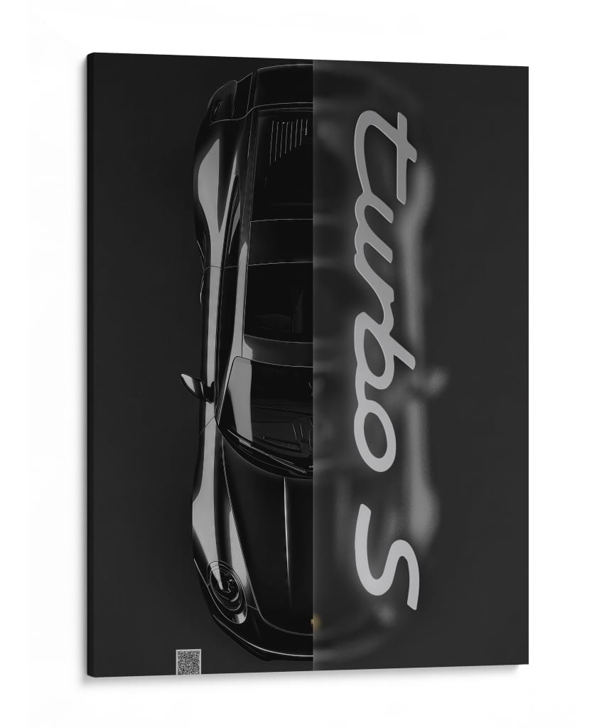 Pura Velocidad: Porsche 911 Turbo S - Sae Art | Cuadro decorativo de Canvas Lab