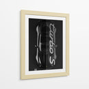 Pura Velocidad: Porsche 911 Turbo S - Sae Art | Cuadro decorativo de Canvas Lab