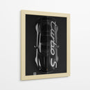 Pura Velocidad: Porsche 911 Turbo S - Sae Art | Cuadro decorativo de Canvas Lab