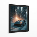 Toro Congelado: Lamborghini Huracan - Sae Art | Cuadro decorativo de Canvas Lab